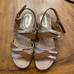 Girls sandals, Michael Kors.  Size 3